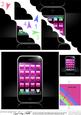 Birthday Smart Phone Scallop Corner Side Stacker Topper
