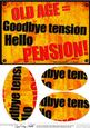 A5 Fun Novelty Senior Moment Saying Oval Pyramage Topper