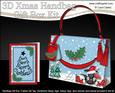 3D Hamish Scottie Dog Xmas Handbag Treat or Favour Box Kit
