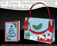 3D Ben Polar Bear Xmas Handbag Treat or Favour Box Kit