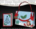 3D Gigi Horse Xmas Handbag Treat or Favour Box Kit