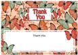 Thank You Butterflies Large Dl Matching Insert