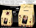 3D Beer Cans Milk Carton Money or Treat Box Mini Kit