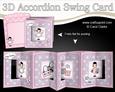 3D Girlz Suzi Accordion Swing Card