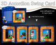 3D Boyz Schoolboy Zeke Accordion Swing Card