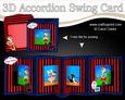 3D Boyz Joze Pirate Accordion Swing Card