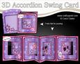 3D Guitars Accordion Swing Card