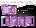 3D Gadgets & Gizmos Accordion Swing Card