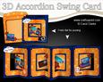 3D Gadgets & Gizmos Accordion Swing Card