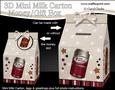 3D Beer Cans Milk Carton Money or Treat Box Mini Kit