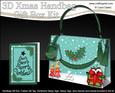 3D Little Hoot Owl Xmas Handbag Treat or Favour Box Kit