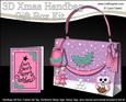 3D Little Hoot Owl Xmas Handbag Treat or Favour Box Kit