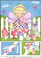8 x 8 Girlz Fiz Fairy Scalloped Corner Topper
