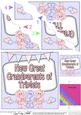 New Baby Great Grandparents of Triplets Wavy Corner Stacke