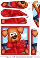 Rusty the Dog's Present Fan Pyramage Topper
