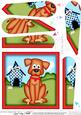 Rusty the Dog Fan Pyramage Topper