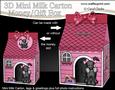 3D Maisie Scottie Dog Kennel Milk Carton Money or Treat Box