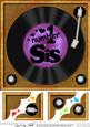 8 x 8 Number 1 Sis Record Scalloped Corner Topper