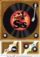 8 x 8 Number 1 Sis Record Scalloped Corner Topper
