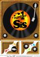 8 x 8 Number 1 Sis Record Scalloped Corner Topper