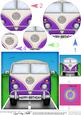 Vw Camper Van Circle Pyramage Topper