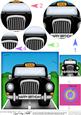 Black Taxi Circle Pyramage Topper