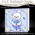 8 x 8 Teddy Ed's Boat Scalloped Corner Kit