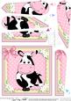 Milly Moo Cow Fan Pyramage Topper