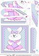 Little Bunny Fan Pyramage Topper