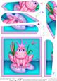 Freya Frog Fan Pyramage Topper