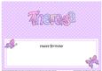 Large Dl Birthday Theresa Butterflies Insert