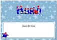 Aus Flag Birthday Hugh Boxing Large Dl Matching Insert