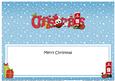 Large Dl Christmas Little Hoot Owl Postbox Insert
