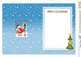 Christmas Livvy Bear Heart Lamp Post 5x7 Matching Insert