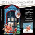 3D Xmas Percy Turkey Lantern Candle/gift Box Kit