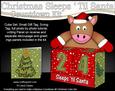 3D Gigi Horse Sleeps 'til Santa Countdown Cube Set
