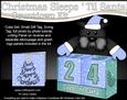 3D Hamish Scottie Dog Sleeps 'til Santa Countdown Cube Set