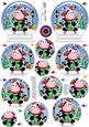 3D Sledging Milly Moo Cow Snow Globe Shaped Tree Decoration
