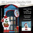 3D Xmas Ben Polar Bear Lantern Candle/gift Box Kit
