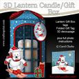 3D Xmas Westie Dog Lantern Candle/gift Box Kit