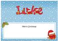 Large Dl Xmas Luke Bobbin Robins Matching Insert