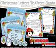 Xmas Pip Penguin Child's Santa Letter to and from Santa