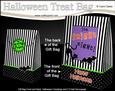 3D Spooky Scaredy Cat Halloween Gift Bag Mini Kit