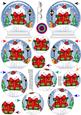 3D Little Cat's Present Snow Globe Shaped Tree Decoration