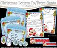 Xmas Livvy Bear Baby's 1st Santa Letter to and from Santa