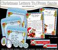 Xmas Little Hoot Owl Child's Santa Letter to and from Santa