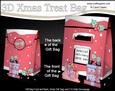 3D Christmas Postbox Gift Bag Mini Kit