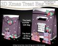3D Christmas Postbox Gift Bag Mini Kit