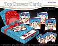 3D Xmas Merry Carrollers Top Drawer Cards Bumper Kit