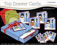 3D Xmas Snowman Top Drawer Cards